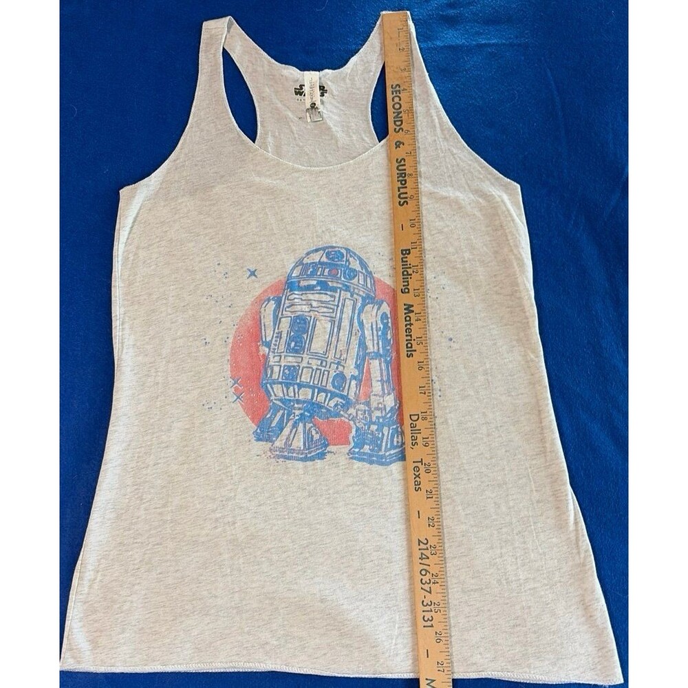 Star Wars R2-D2 Graphic Racerback Tank Top - Women's Medium - Picture 4 of 6